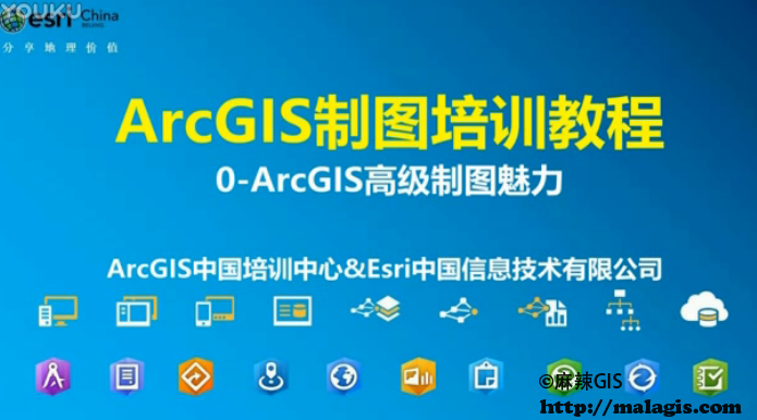 ArcGIS制图视频教程大全