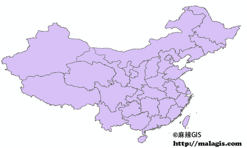 「GIS数据」中国省级行政区划数据下载（shp格式）