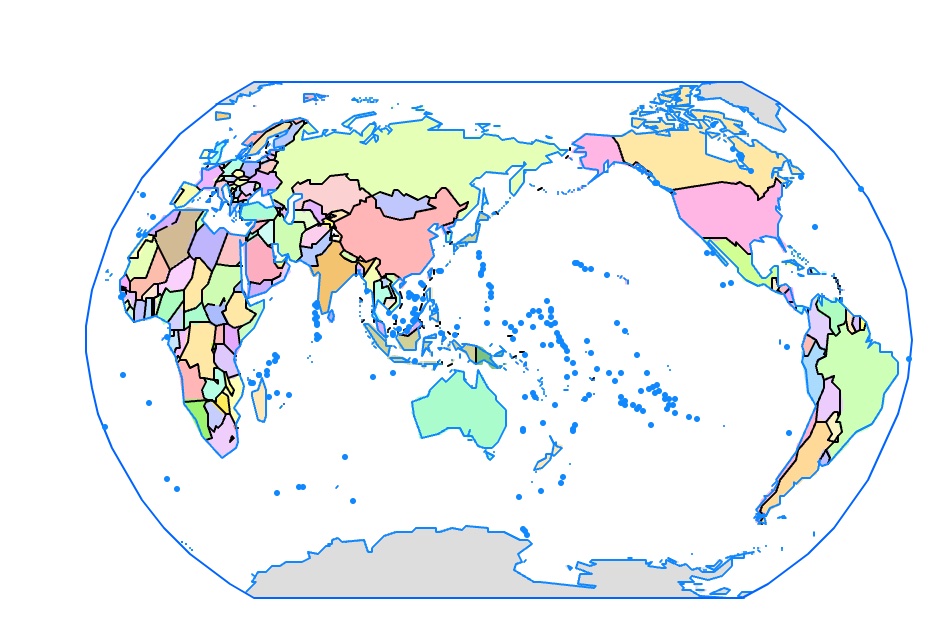 「GIS数据」可能是目前最标准世界地图