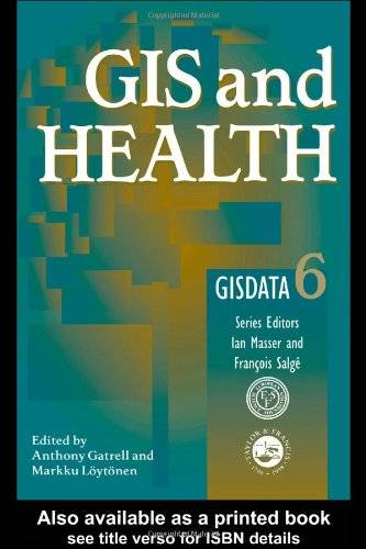 「GIS电子书」 GIS and Health : GISDATA 6（PDF版本）