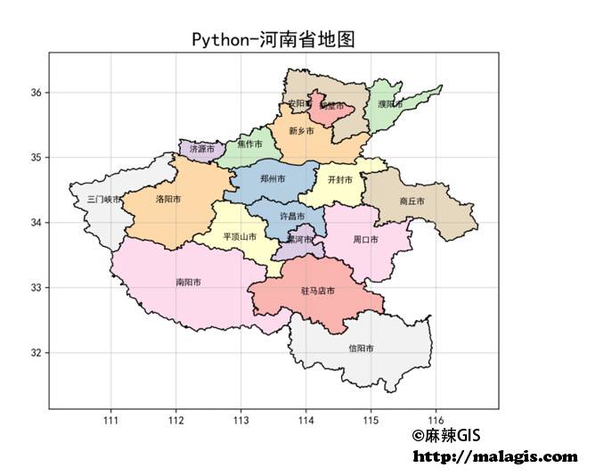 河南省专题地图